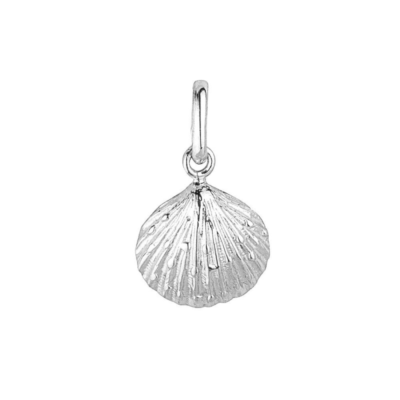 Pendentif Coquillage Argent rhodié 925 Simply - Caratenly