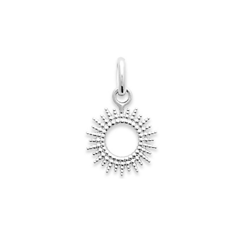 Pendentif argent soleil